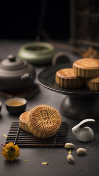 You can make mooncakes without using an oven