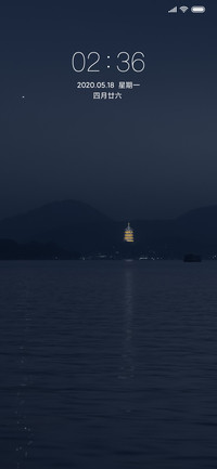 湖边风景