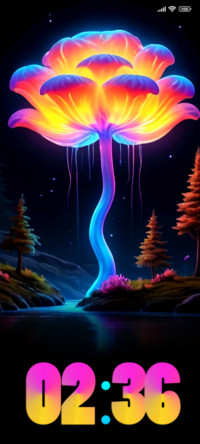 neon glow