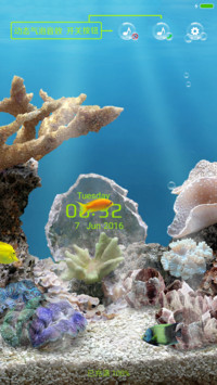 4D音效动态水族馆（重力感应+全图标）
