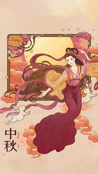 中秋节插画-拍信图库