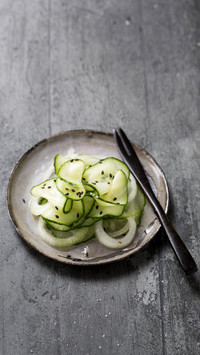 Delighted and refreshing mixed with small dishes