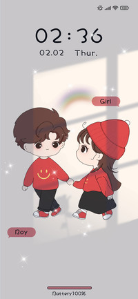 Walk hand in hand