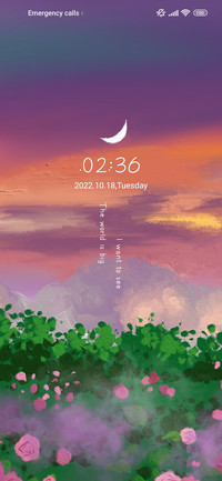 setting sun