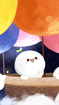 长草颜团子插画-锐景创意
