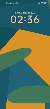 Simple retro color