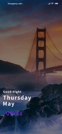 Sunset bridge