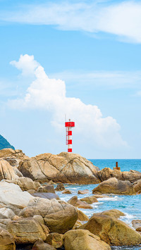 Dapeng Peninsula Pomelo Bay and Dalu Port Coastal Lighthouse