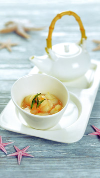 风味美食龙井虾仁