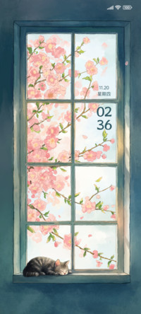 花下猫咪