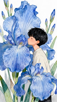 Blue flower and youth 2