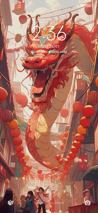 New Year market
