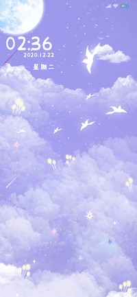 白云天空