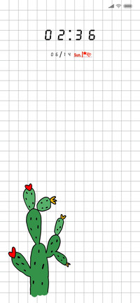 格子画