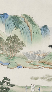 刘志明《荆溪春意》