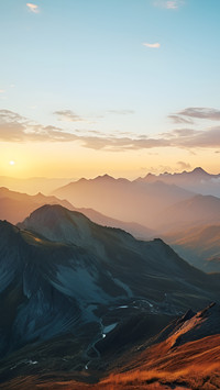 Magnificent rivers and mountains