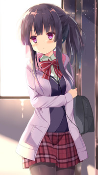 楚楚动人的女孩
