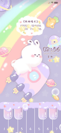 钢琴之宇宙太空兔