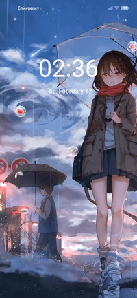 Umbrellas Girl
