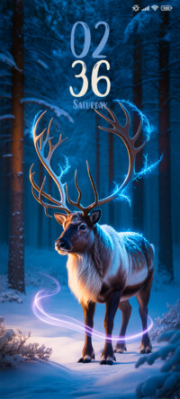 Winter Stag