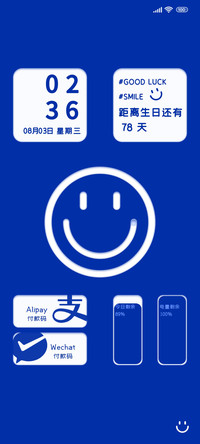 克莱因蓝 笑出强大