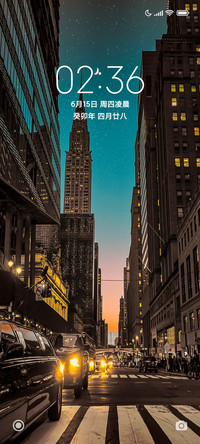 极简城市夜景