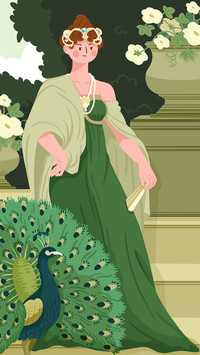 长裙女神