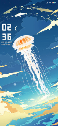 浮世绘 水母