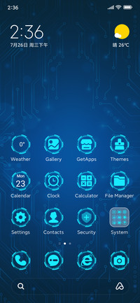 Neon Tech Current