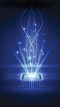 Optical Fiber from A Chip