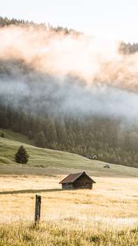 Amazing foggy Sunrise at Geroldsee