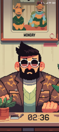 Pixel Beard