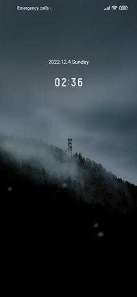 Empty mountain
