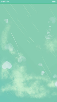 漫步在春雨里的小小麦