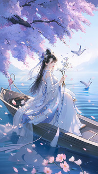唯美古风壁纸-锐景创意