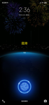 屏幕指纹 V10