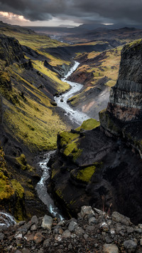 Iceland valley