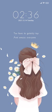 Motivational girl