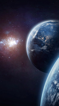 浩瀚的宇宙壁纸-锐景创意