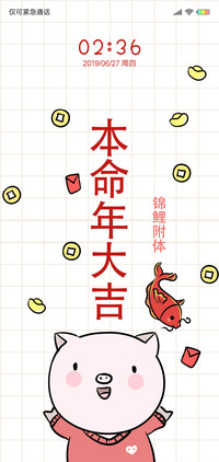 本命年大吉G