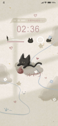 粘土轻松小猫