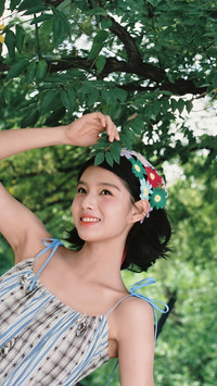 艾米林间绿野少女