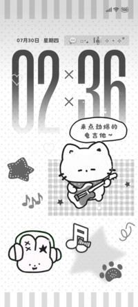 韩系自定义音乐小猫
