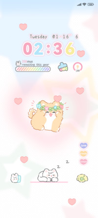 Double cute hyper