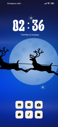Santa Moon