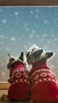 How to keep the dog warm 85