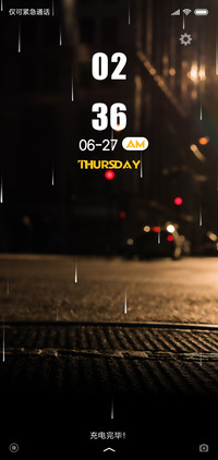 街角雨夜
