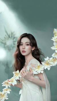 古力娜扎水镜精灵