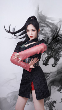 硬糖少女中国风穿搭