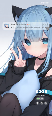 软软的猫耳女孩